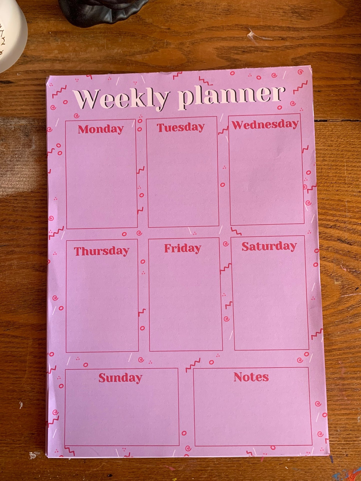 Weekly Planner