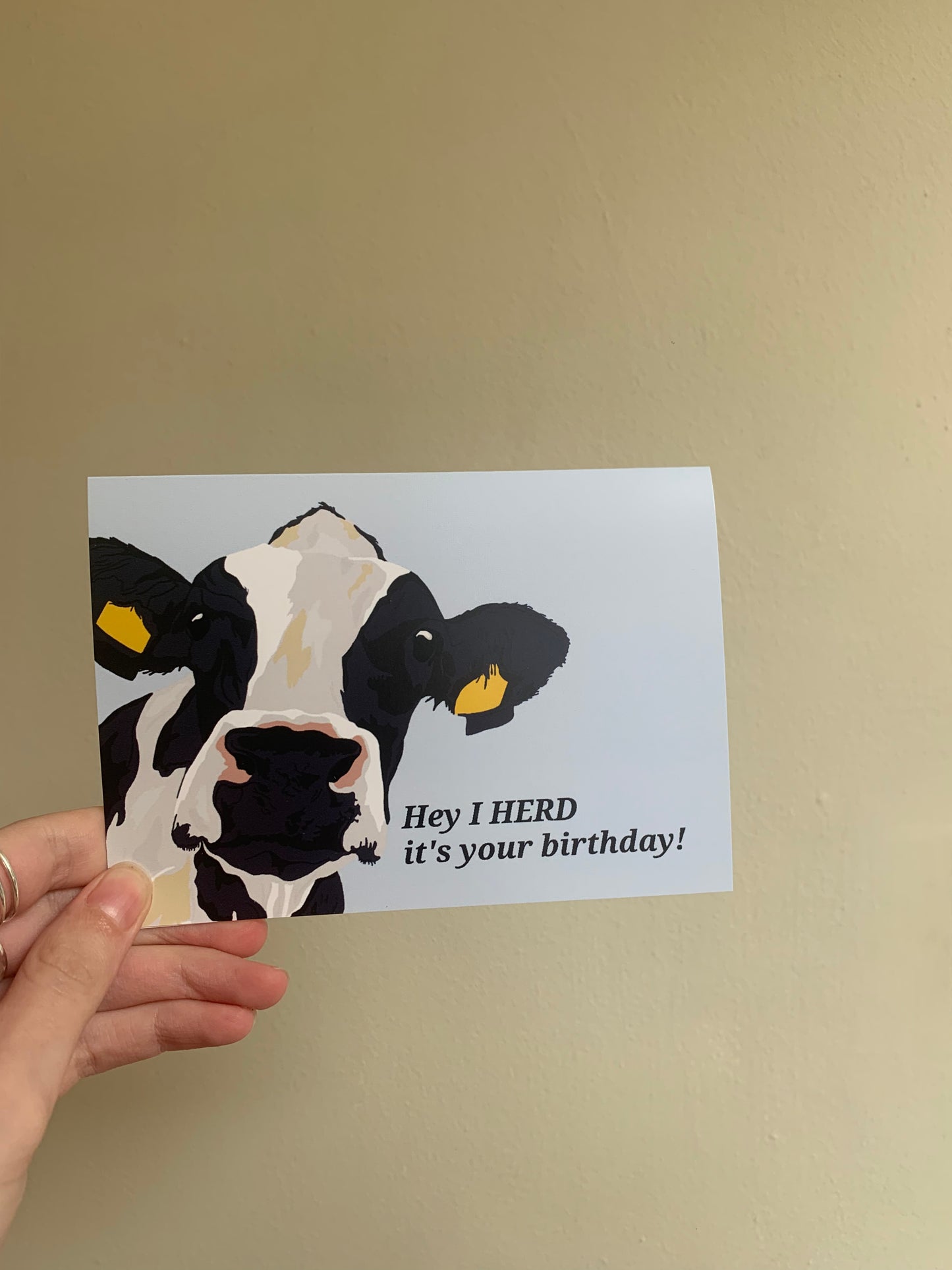 I HERD it’s your birthday card