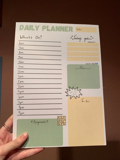 Daily planner