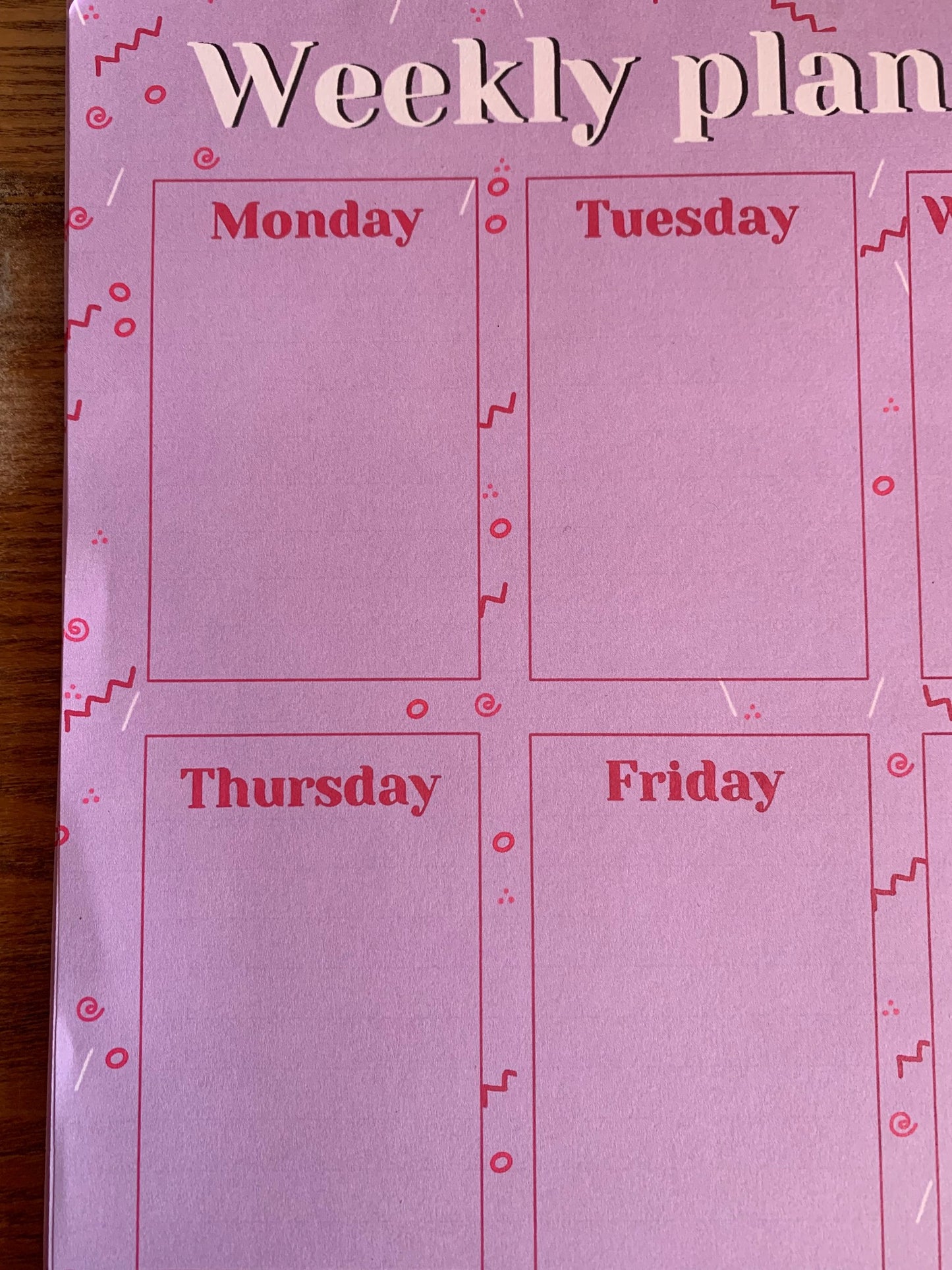 Weekly Planner