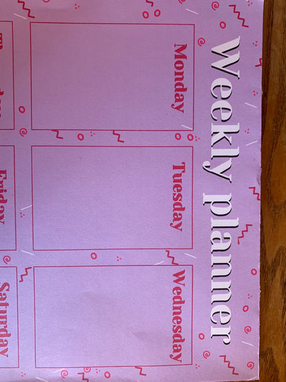 Weekly Planner