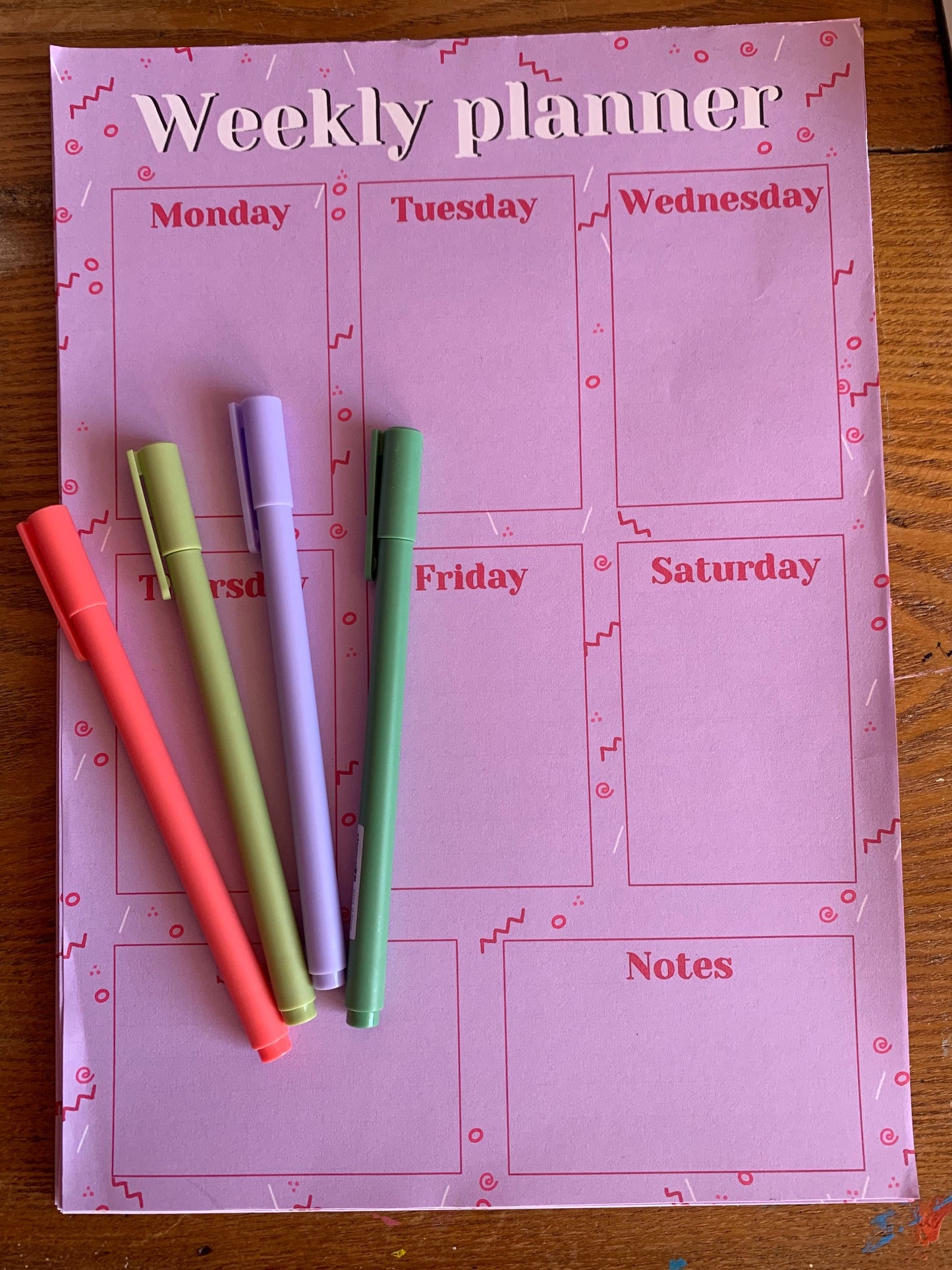 Weekly Planner