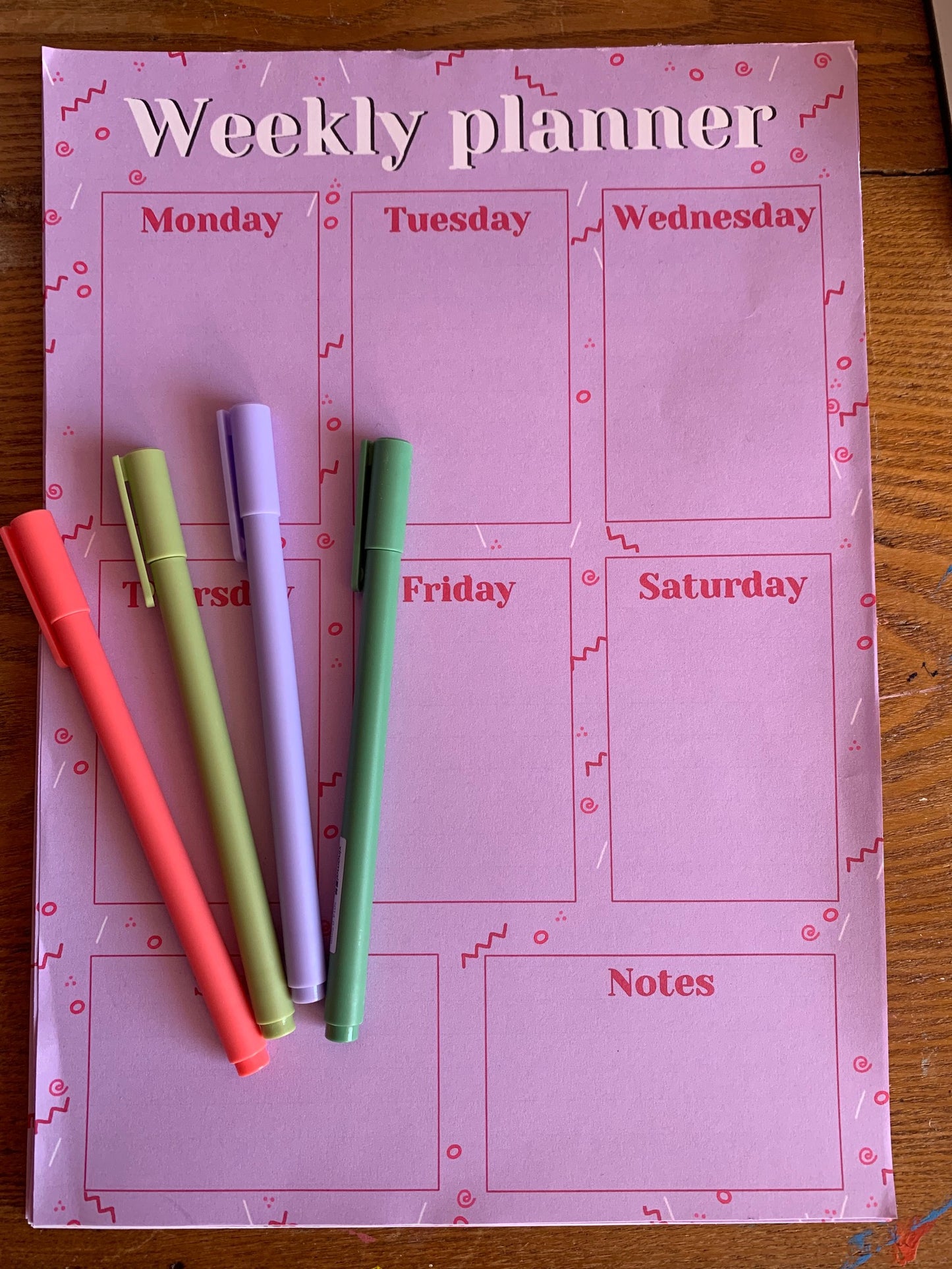 Weekly Planner