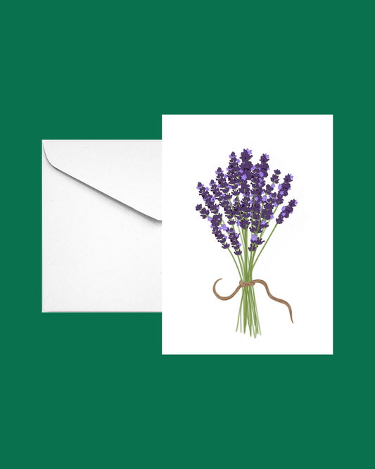 Lavander card