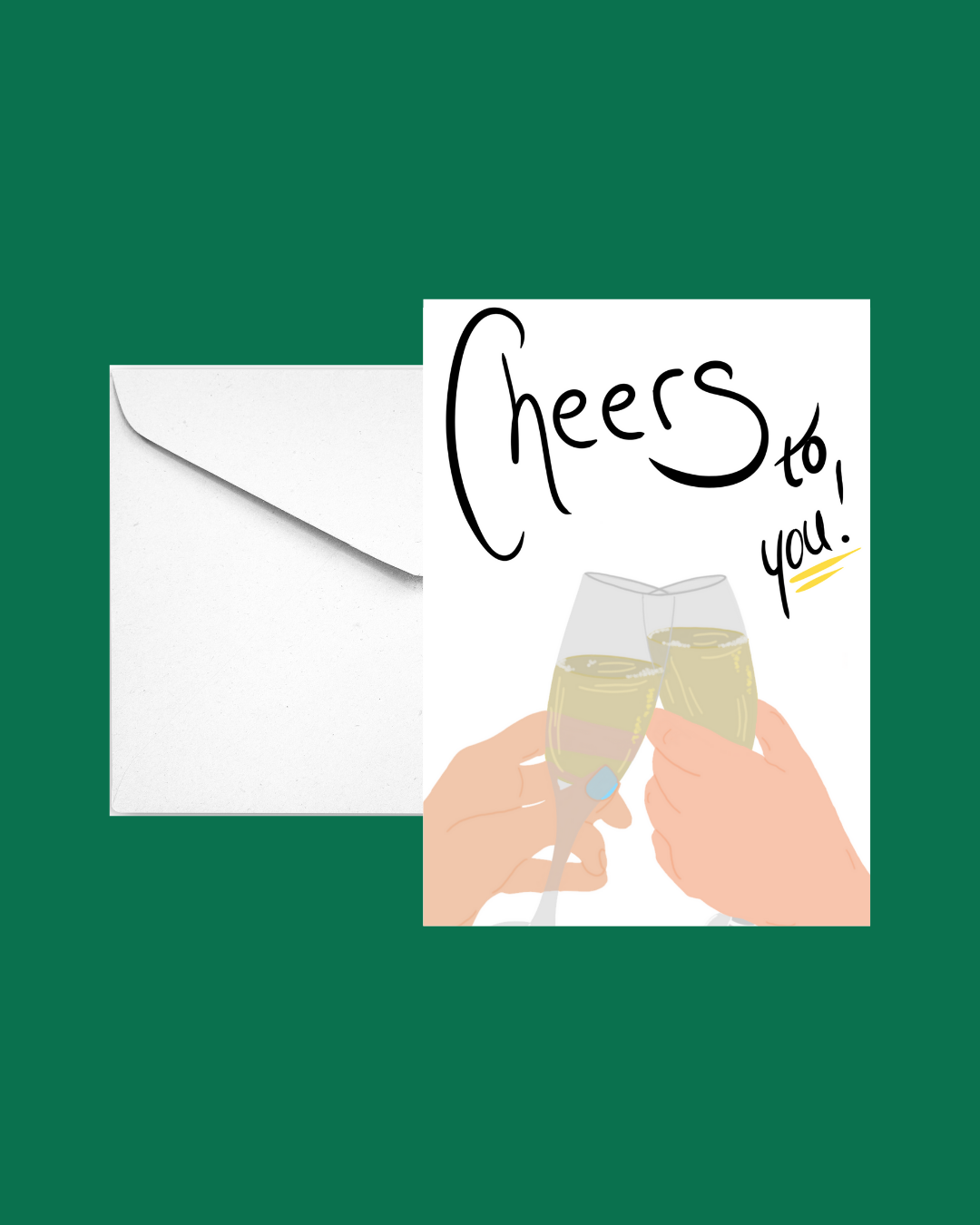 Cheers to you card