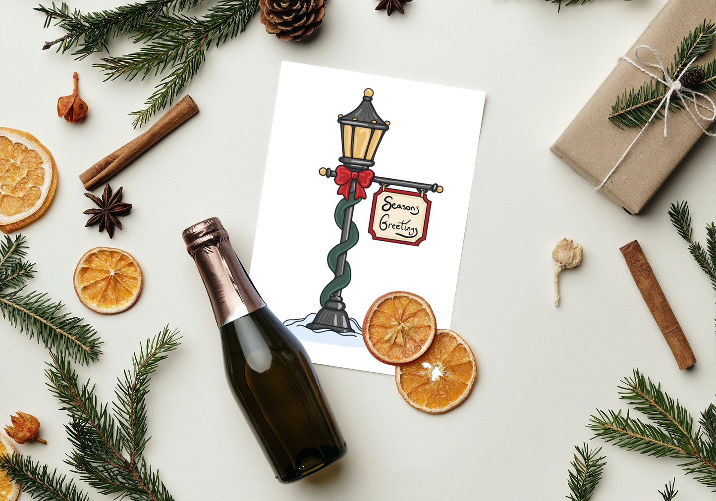 Seasons greetings card